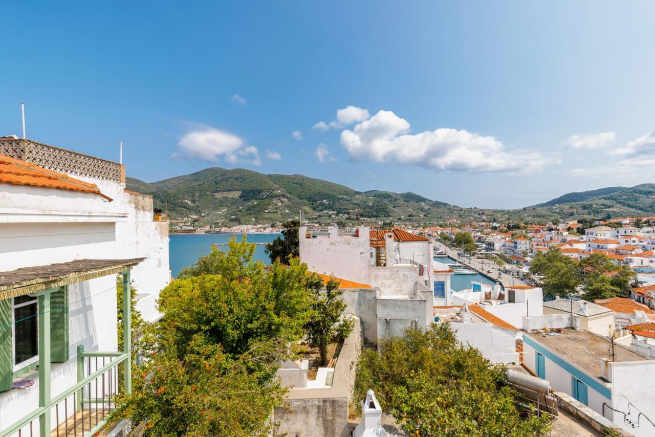 The Lemon Tree House Villa Skopelos Town Bagian luar foto