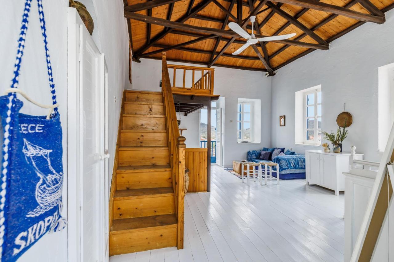 The Lemon Tree House Villa Skopelos Town Bagian luar foto
