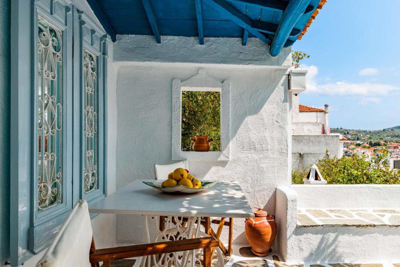 The Lemon Tree House Villa Skopelos Town Bagian luar foto
